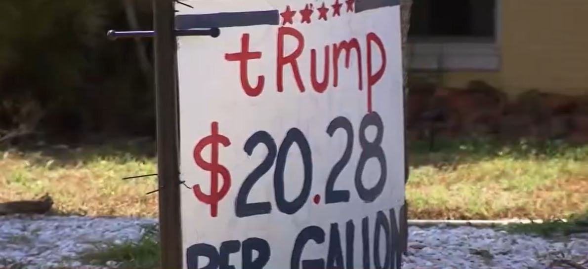 A Cape Coral home displaying anti-Trump signs has sparked complaints from neighbors and city code enforcement action