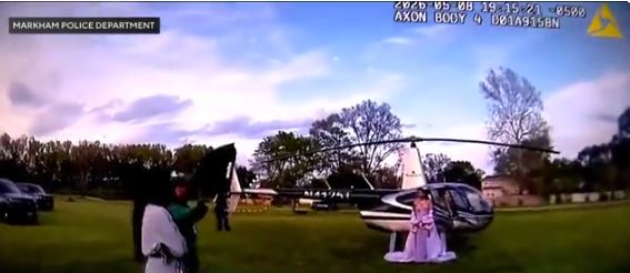 The Markham Park District executive director caused quite the scene last weekend after hiring a helicopter for her daughter's prom send-off