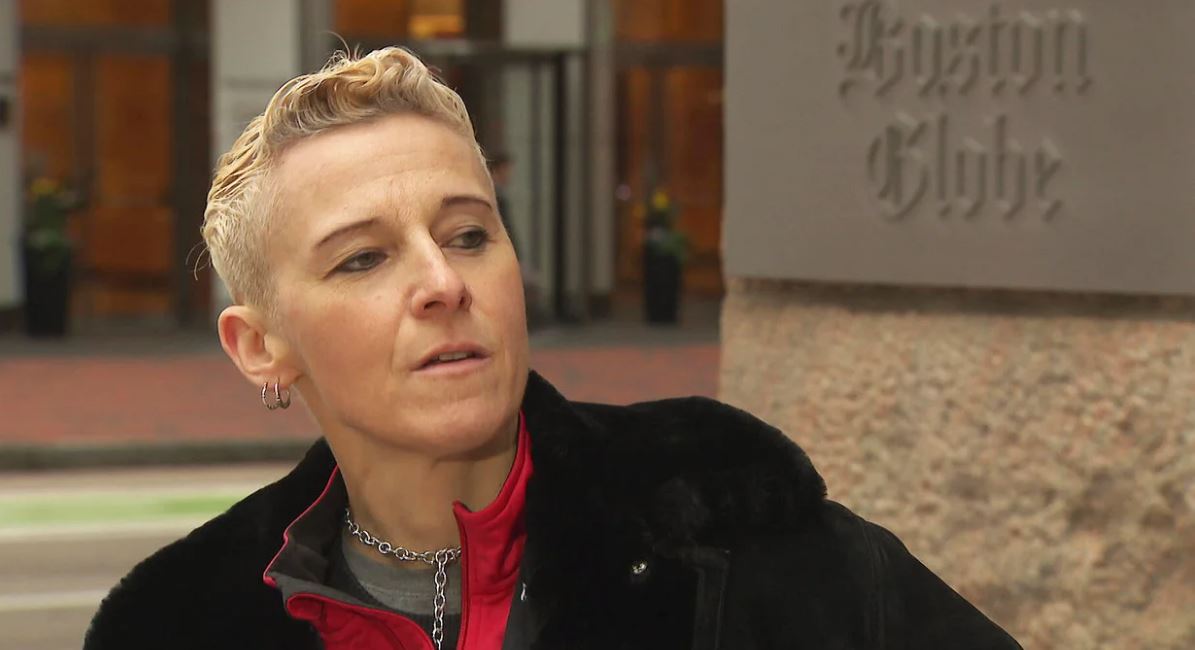 Boston Globe reporter Emily Sweeney has become an online sensation and it's not for anything she's written or said. It's because of how she said it