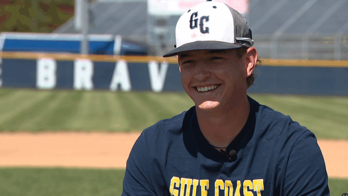 Grant County senior right-handed pitcher Braiden Beach is an inspiration to his family as he prepares for a college baseball journey next year.