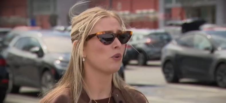 A Massachusetts woman says a quick stop at the grocery store turned into a $5
