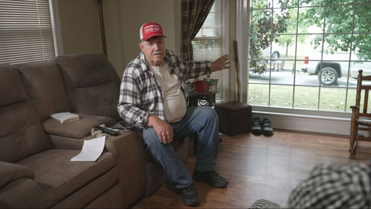 A Coopertown man says the IRS sent him a $20