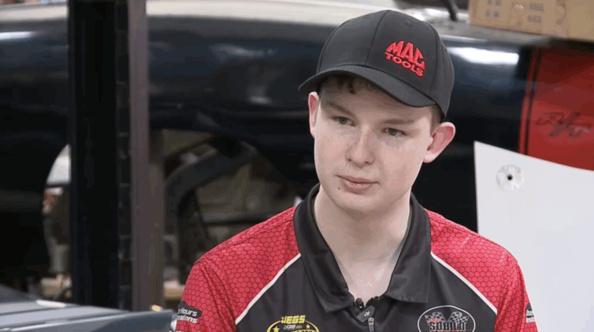 Keegan Sobilo is not spending his senior year worrying about prom or college applications. The 18-year-old from New Baltimore is chasing a NASCAR dream that has already cost his family six figures — and shows no signs of slowing down.