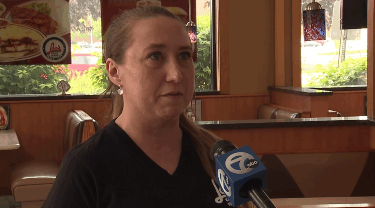 A DoorDash driver was caught on camera stealing $258 in tip money from a server at Leo's Coney Island on Eureka Road in Taylor shortly after 5 p.m. on Memorial Day.