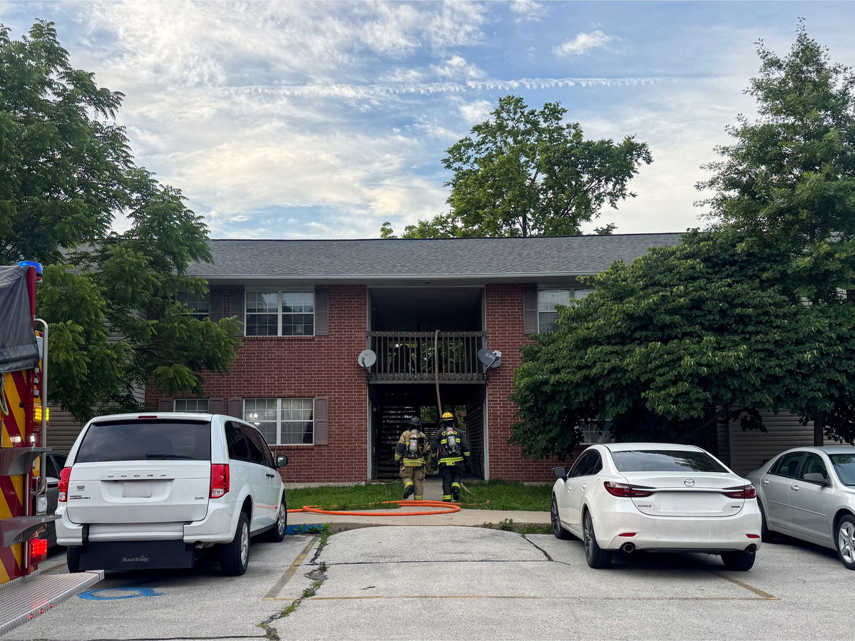No injuries reported in Columbia apartment fire