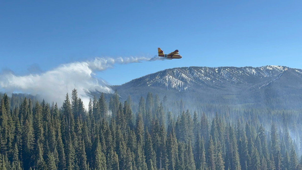 Spread Creek Fire near Jackson now 5% contained