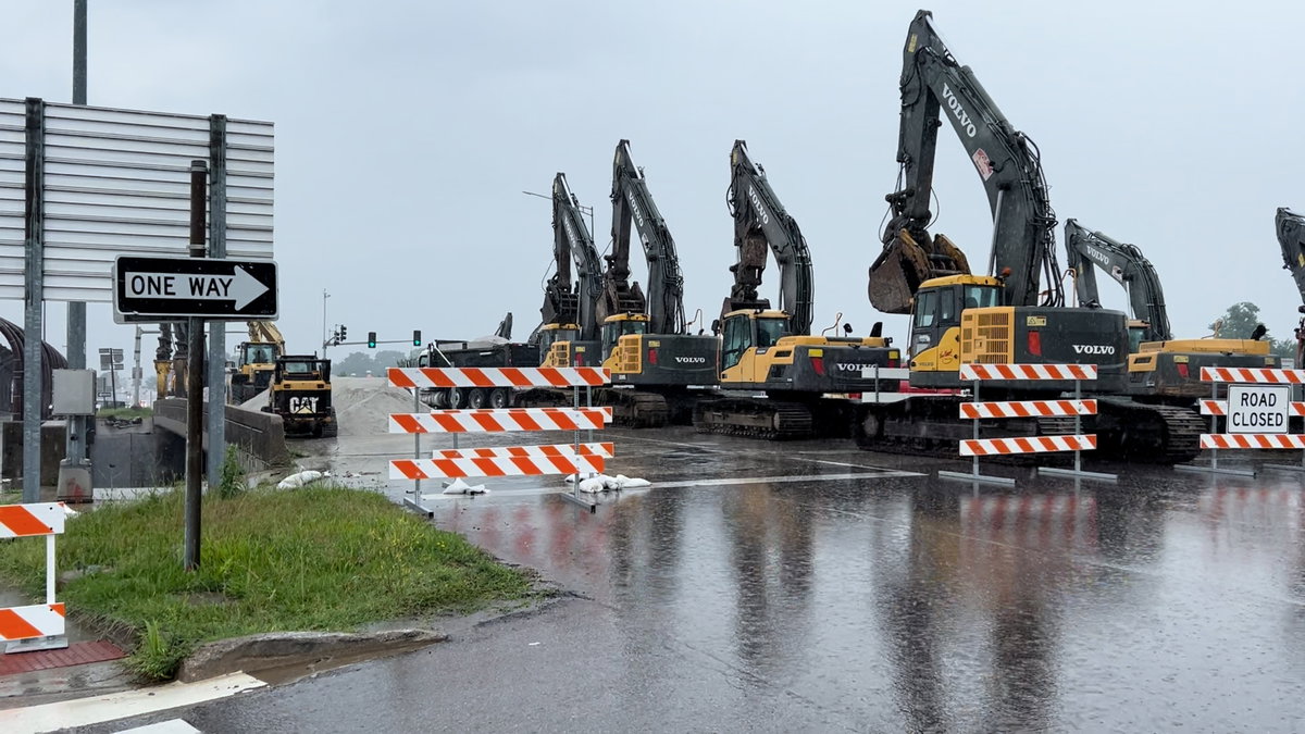 MoDOT is moving forward with North Providence Road bridge demolition despite rainy weather