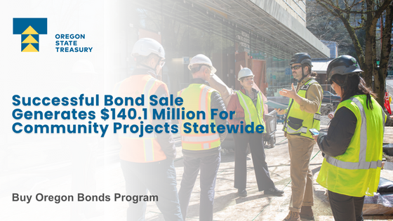 Oregon Lottery Revenue Bond sale generates $140.1M for affordable housing and more