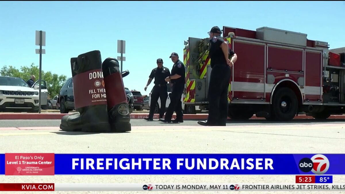 El Paso firefighters ask for donations to ‘fill the boot’