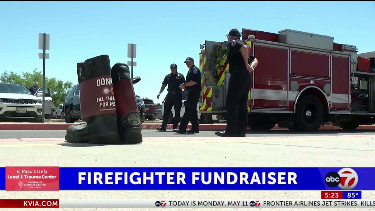 El Paso firefighters ask for donations to ‘fill the boot’