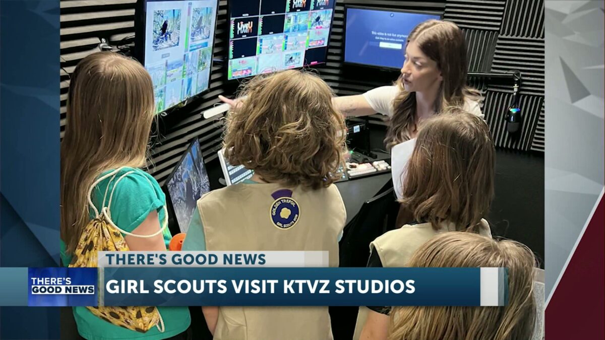 KTVZ News hosts Girl Scout troop for hands-on filmmaking experience