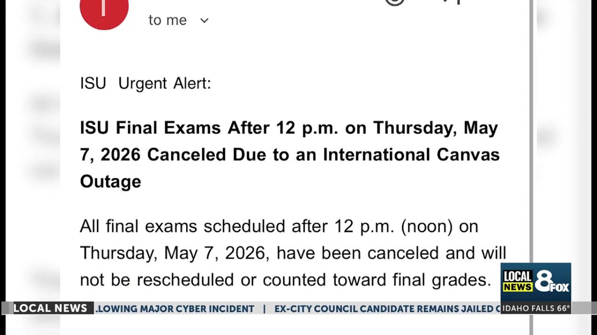 ISU and BYU-I students locked out of Canvas following major cyber incident