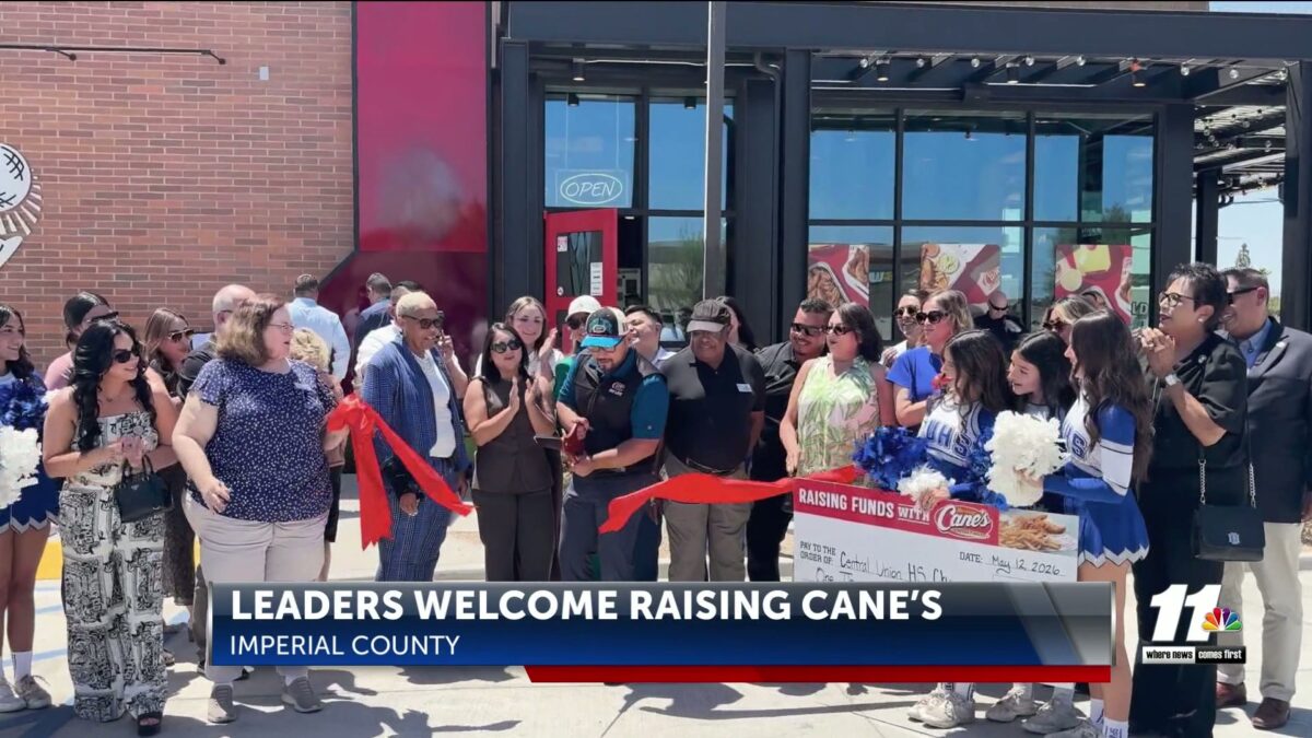 Raising Cane’s set to make Imperial Valley debut in El Centro