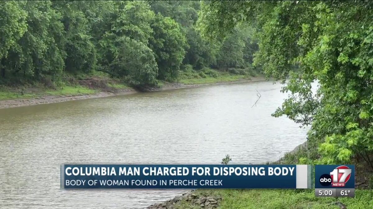 Columbia man accused of dumping body in trash bin into Perche Creek