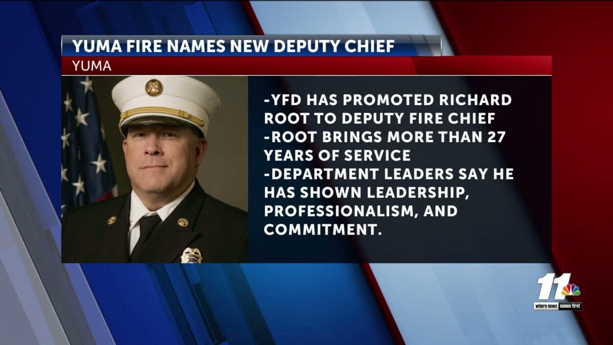 YFD names new Deputy Fire Chief