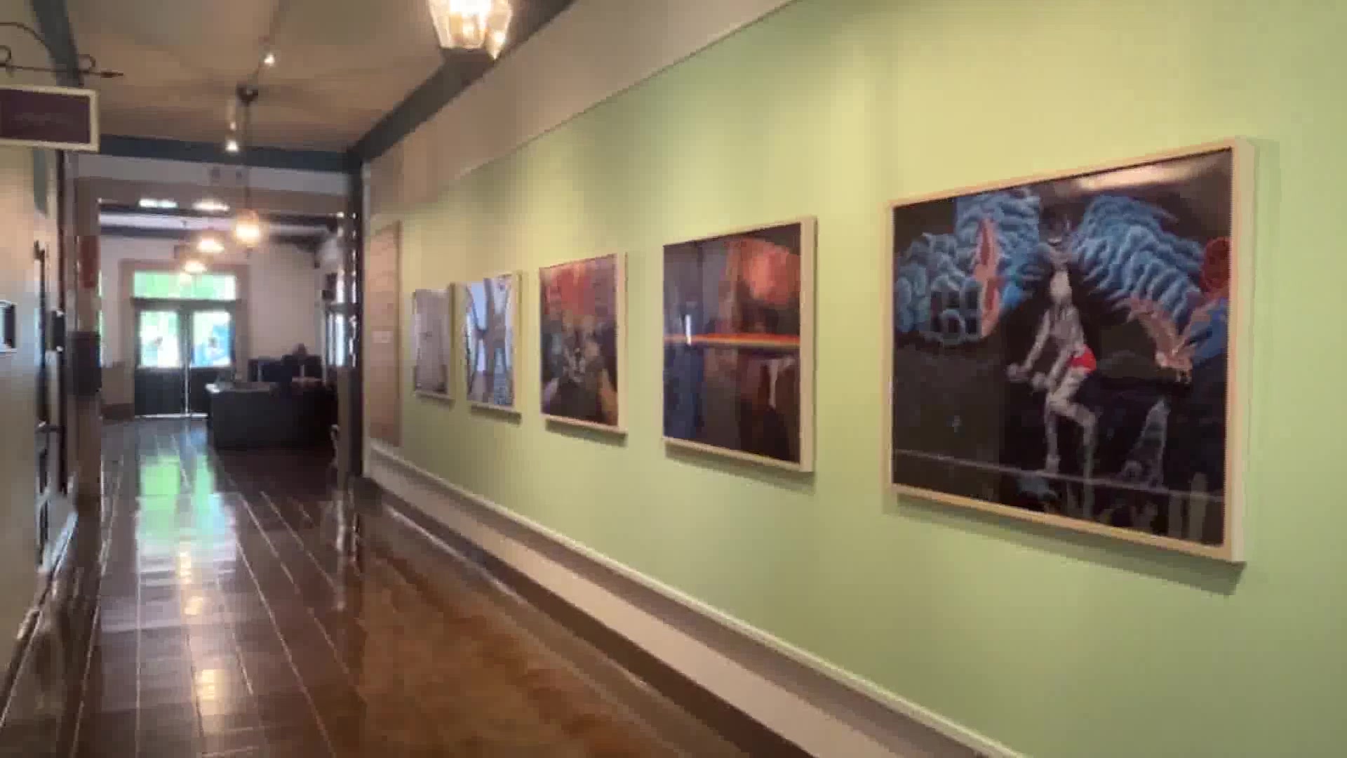 “Scaling The Walls” art show on walls of Santa Barbara City Hall