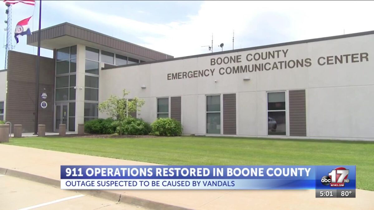 Phone service restored to Boone County 911 operations