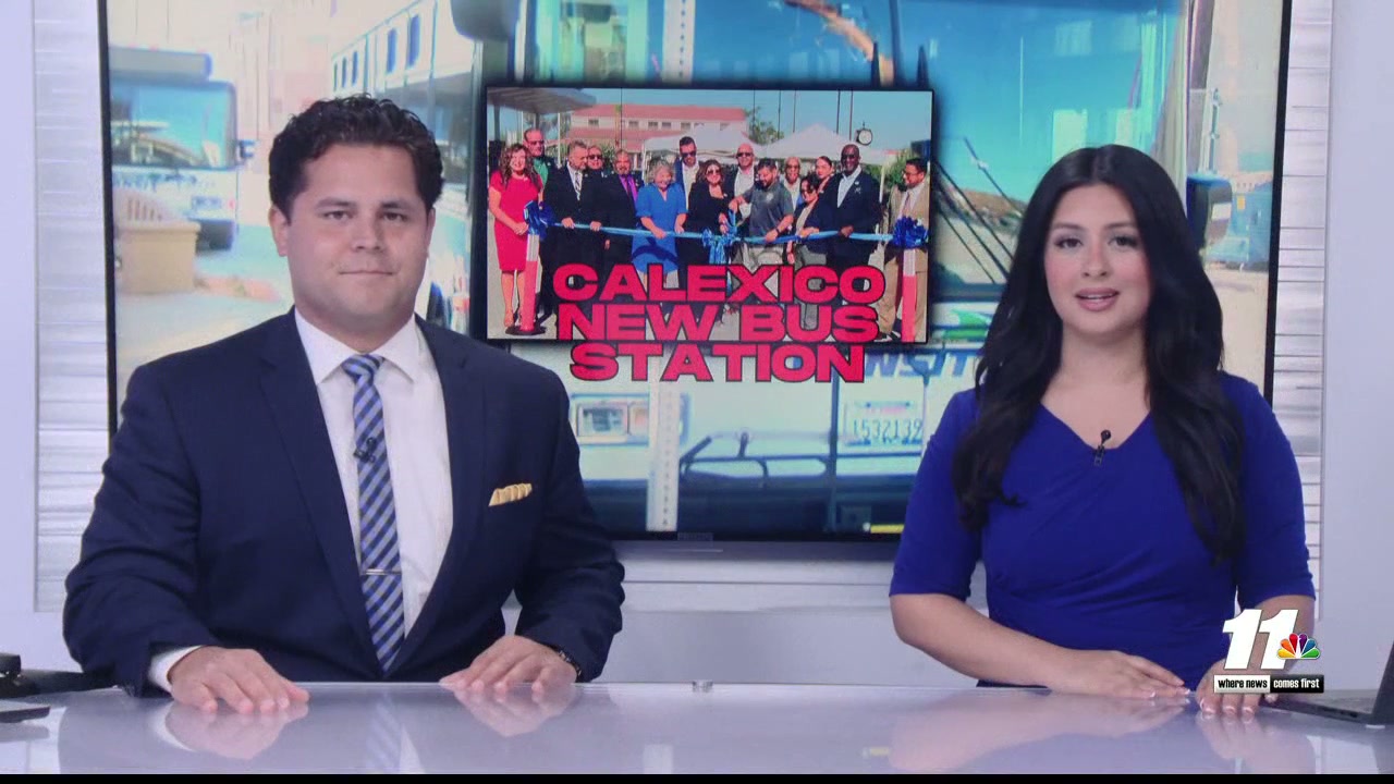Newly built bus station begins operations in Calexico