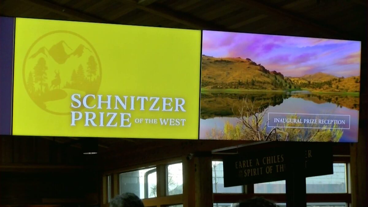 Shoshone Nation leader honored with inaugural ‘Schnitzer Prize of the West’