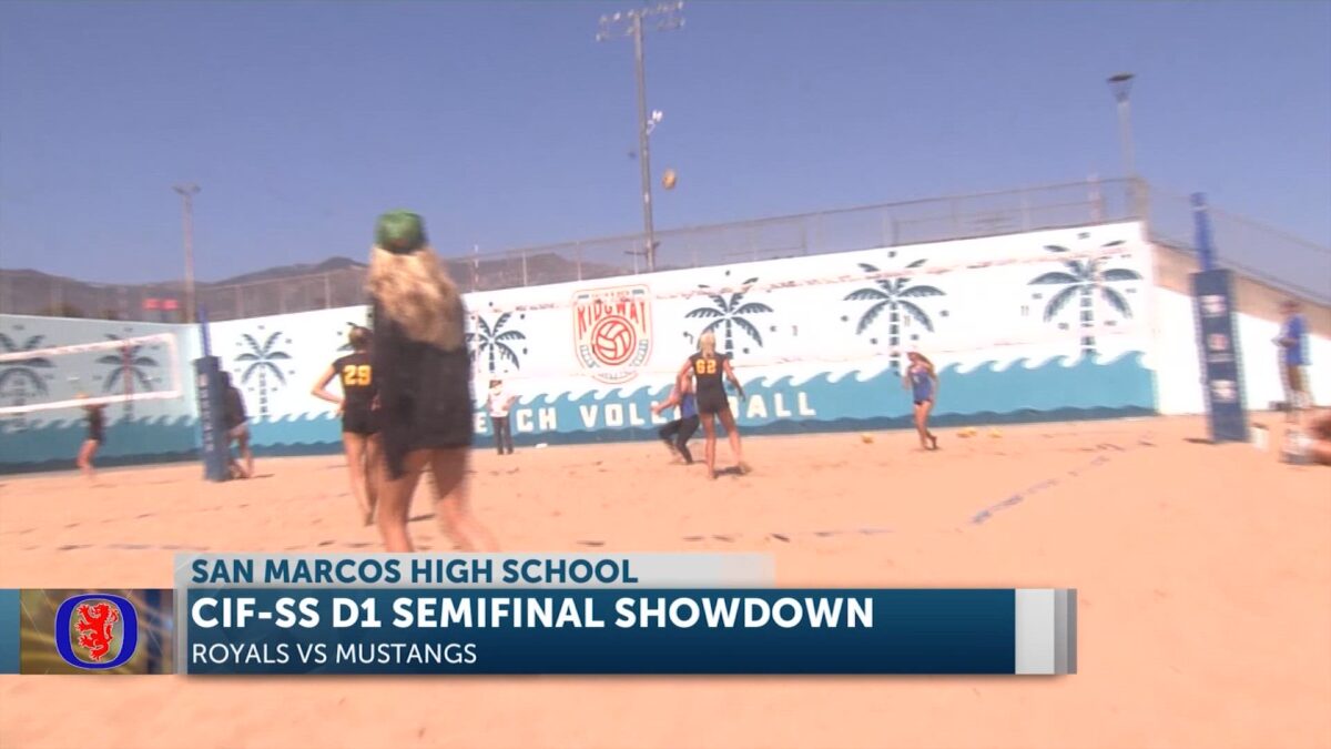 Sensational beach volleyball season ends in CIF semifinals for San Marcos