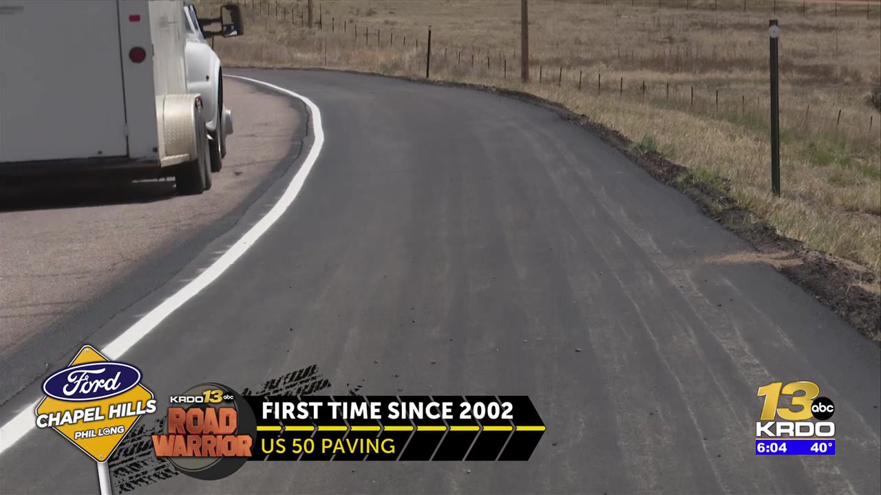 U.S. 50 construction: 10 miles of new asphalt underway in Pueblo County