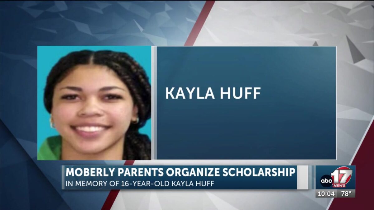 Moberly parents start memorial scholarship for Kayla Huff
