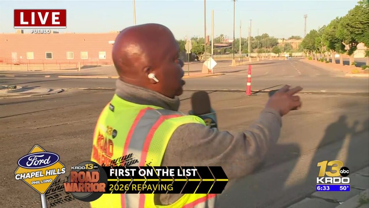 6th Street downtown starts 2026 paving season in Pueblo