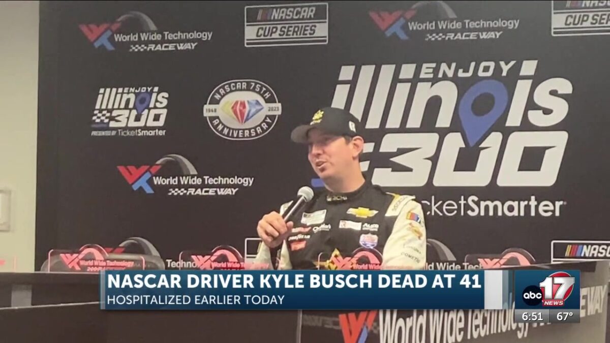 NASCAR announces death of Kyle Busch