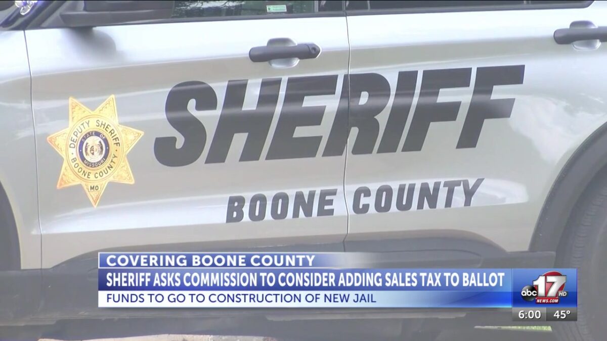 Boone County Sheriff asks commission to consider adding sales tax to ballot