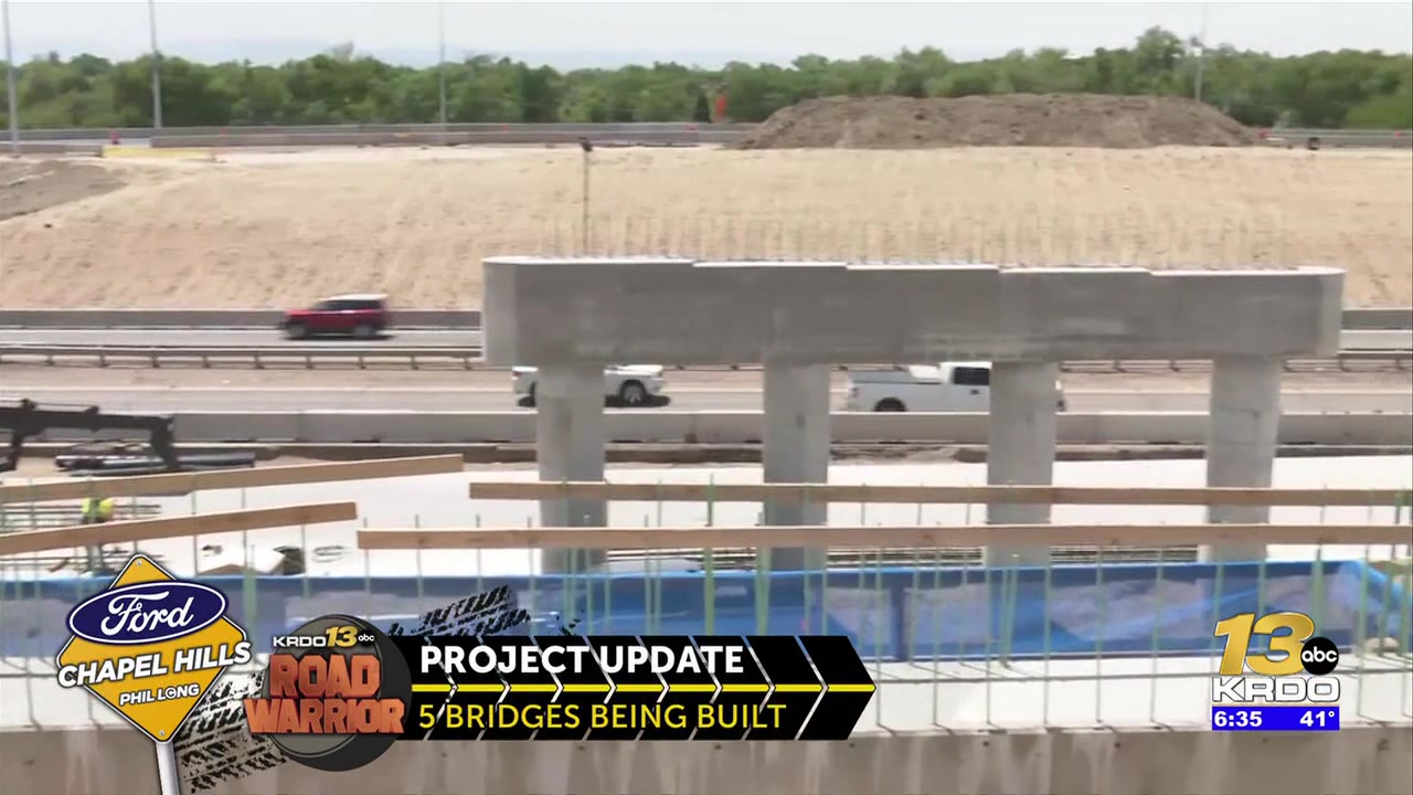 DRIVER ALERT: Major traffic shift begins overnight Friday at multiple bridge construction project in Pueblo