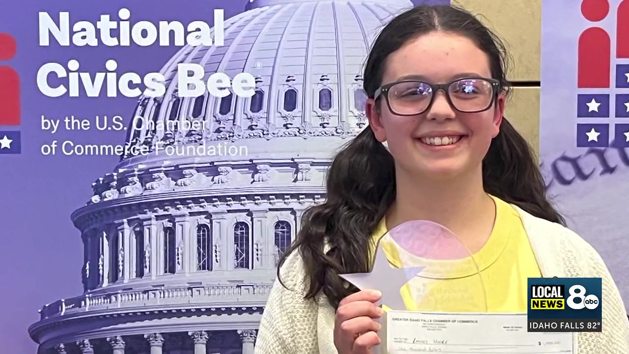 American Falls girl crowned statewide National Civics Bee champion