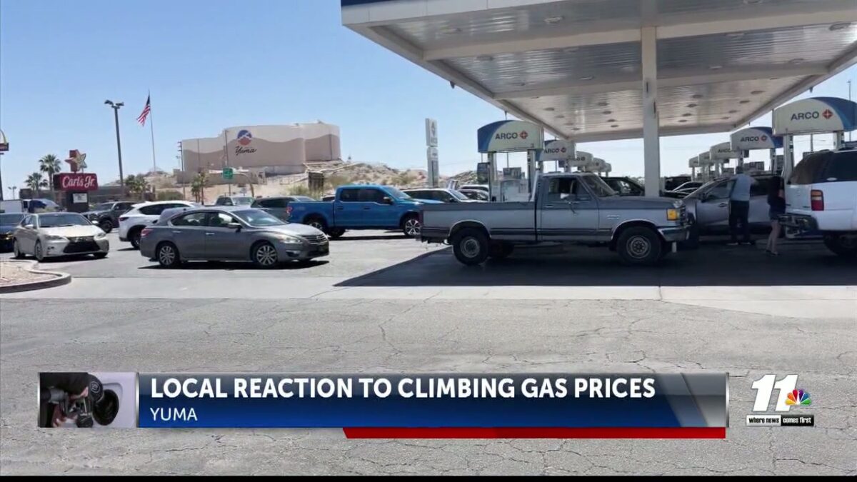 Rising gas prices hit Yuma drivers as costs continue to climb