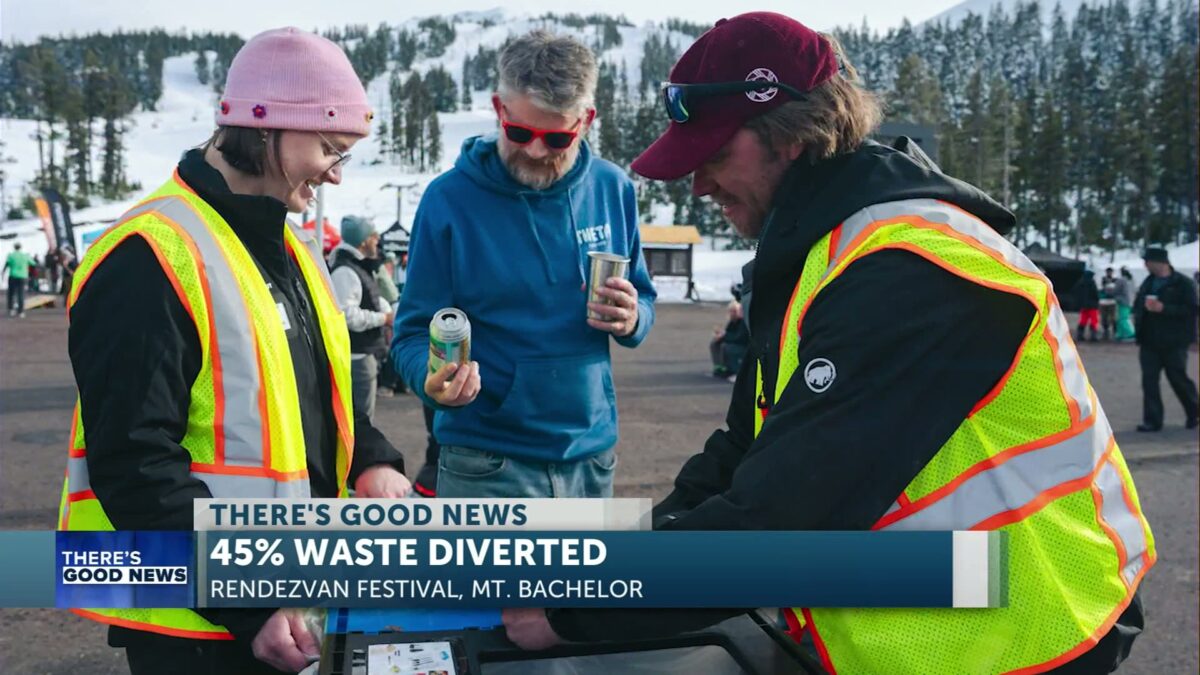 RendezVan diverted 45% of its landfill waste and raised 1K for Environmental Center