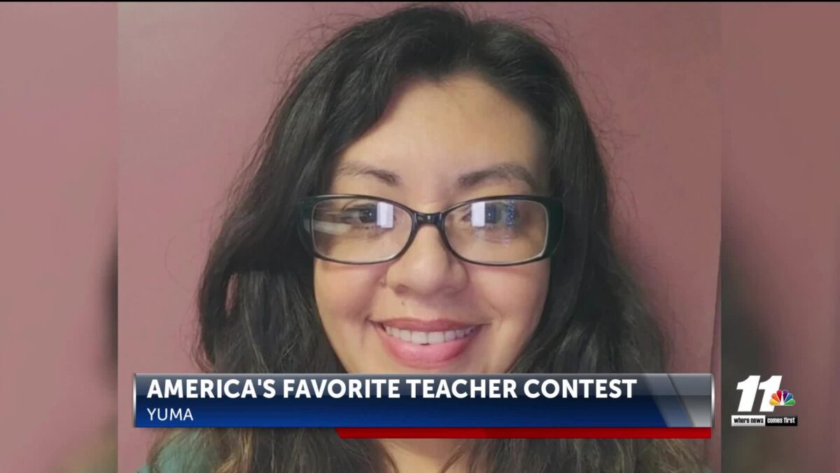 Yuma teacher reaches quarterfinals in vote for America’s Favorite Teacher