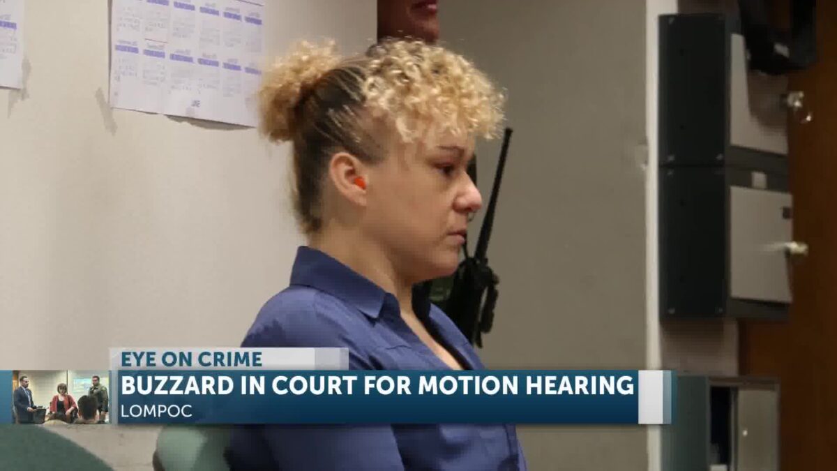 Ashlee Buzzard Waives More Time For Preliminary Hearing In Lompoc
