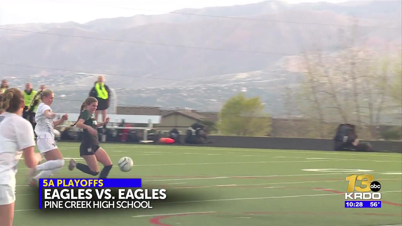 The Pine Creek girls soccer team took on Valor Christian in the Class 5A playoffs