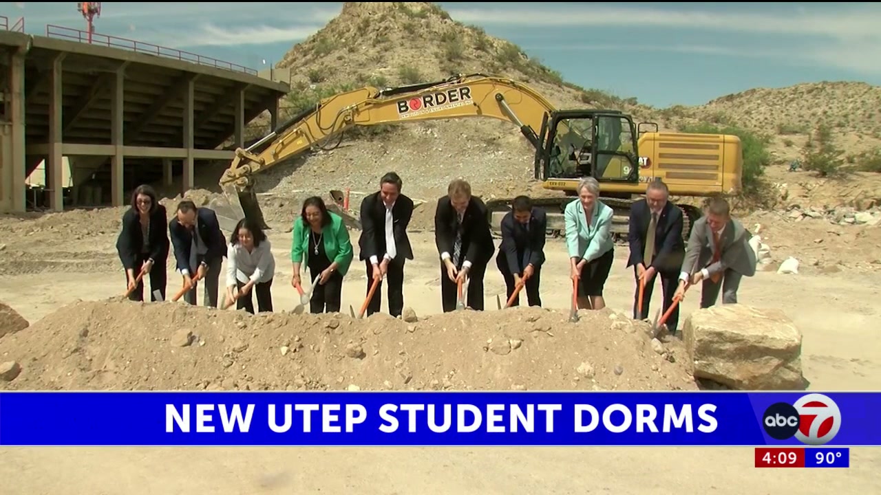 UTEP breaks ground for new $102 million ‘Miner Crossing’ dorm