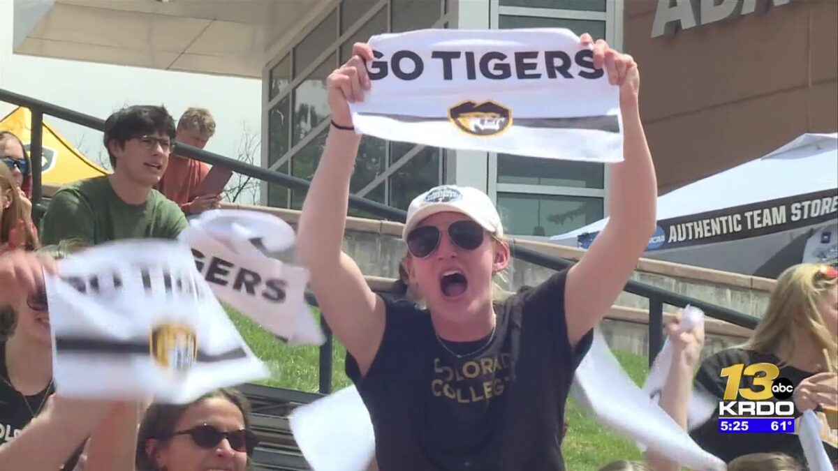 The Colorado College women’s lacrosse team wins in the second round of the NCAA tournament