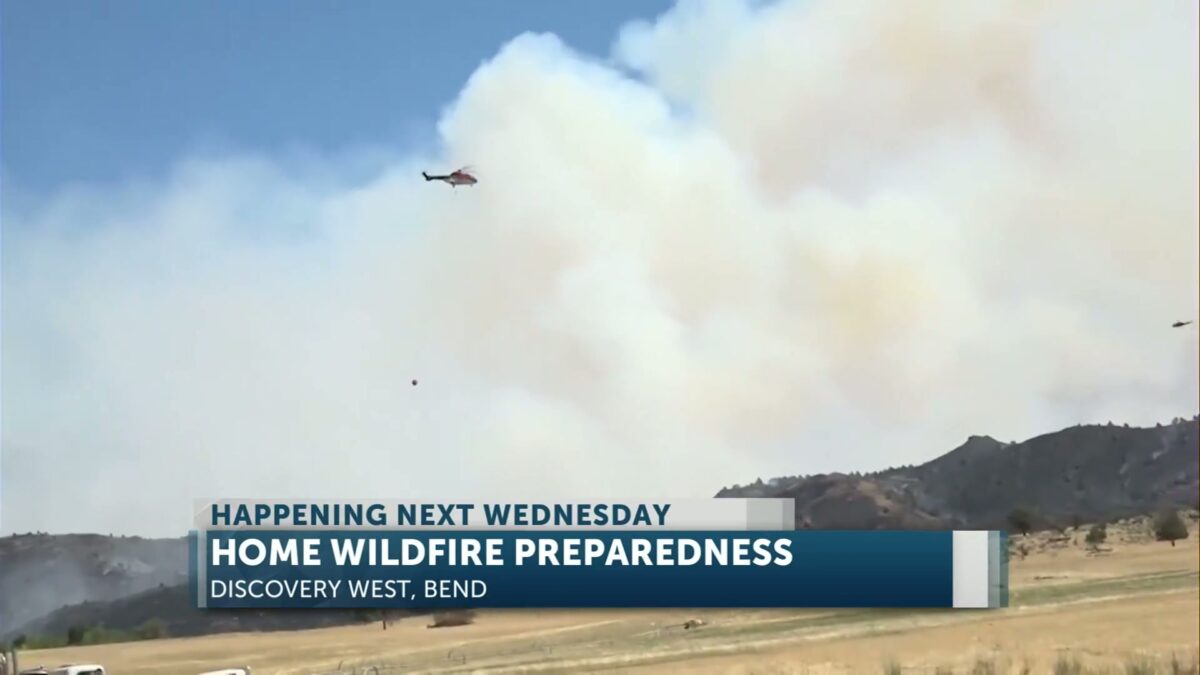 Learn about home hardening and evacuation at Bend wildfire event