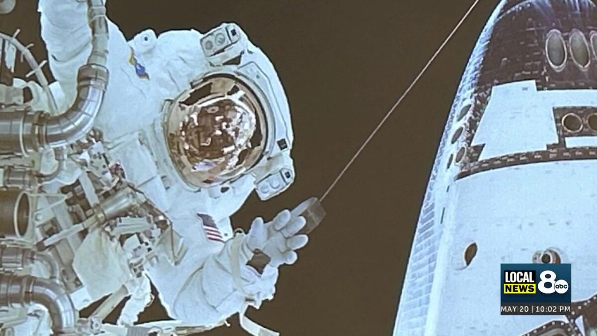 First Native American astronaut touches down at Fort Hall