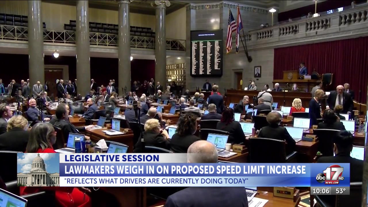 Missouri lawmakers say proposed speed limit increase reflects reality on rural interstates