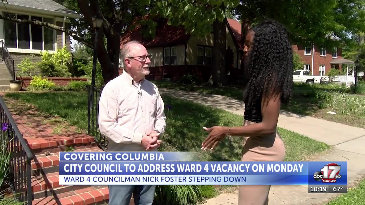Columbia City Council to address Ward 4 vacancy after Nick Foster announces resignation