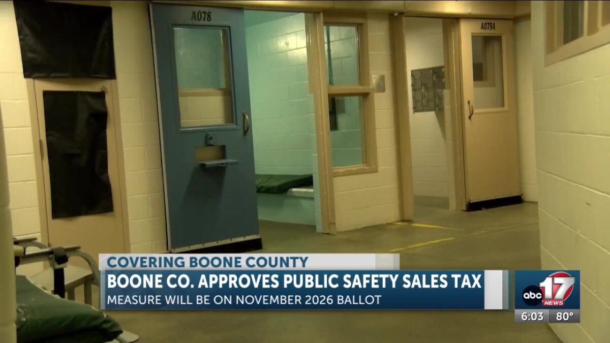Boone County Commission votes to put jail sales tax on November ballot