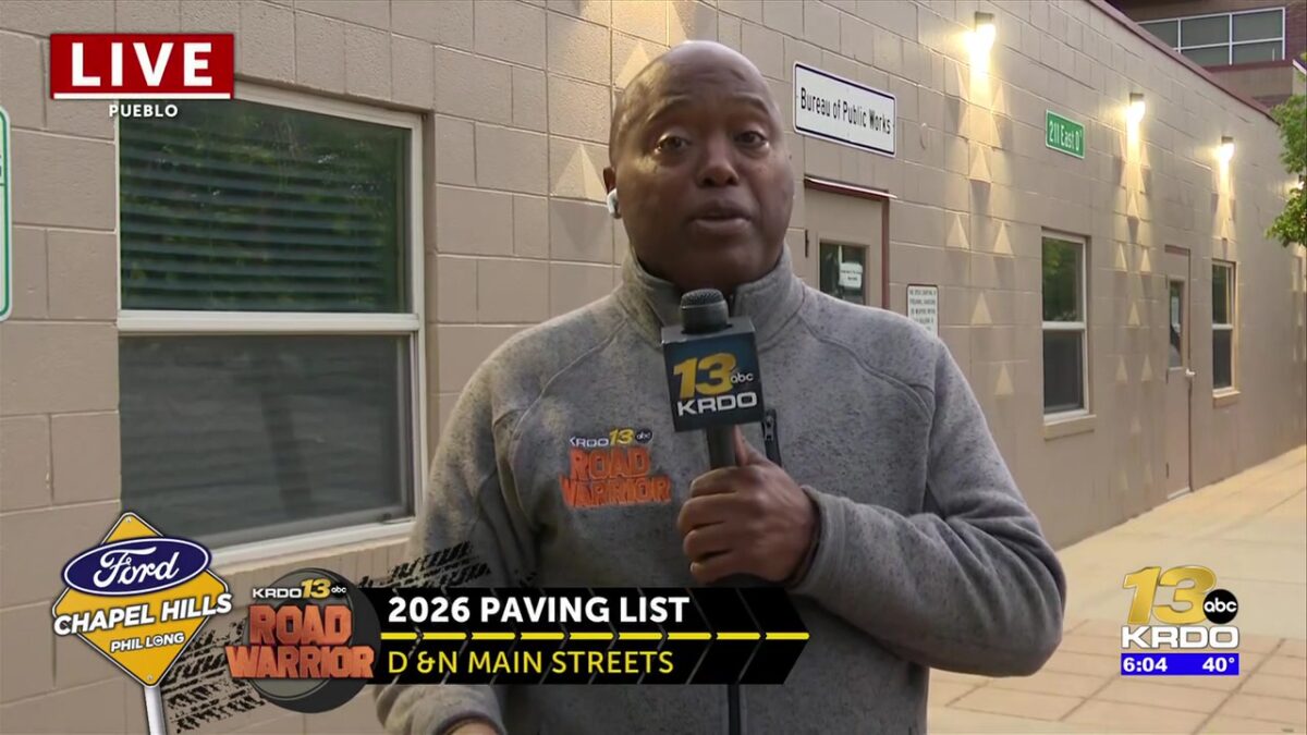 Downtown area is center of Pueblo street repaving this season