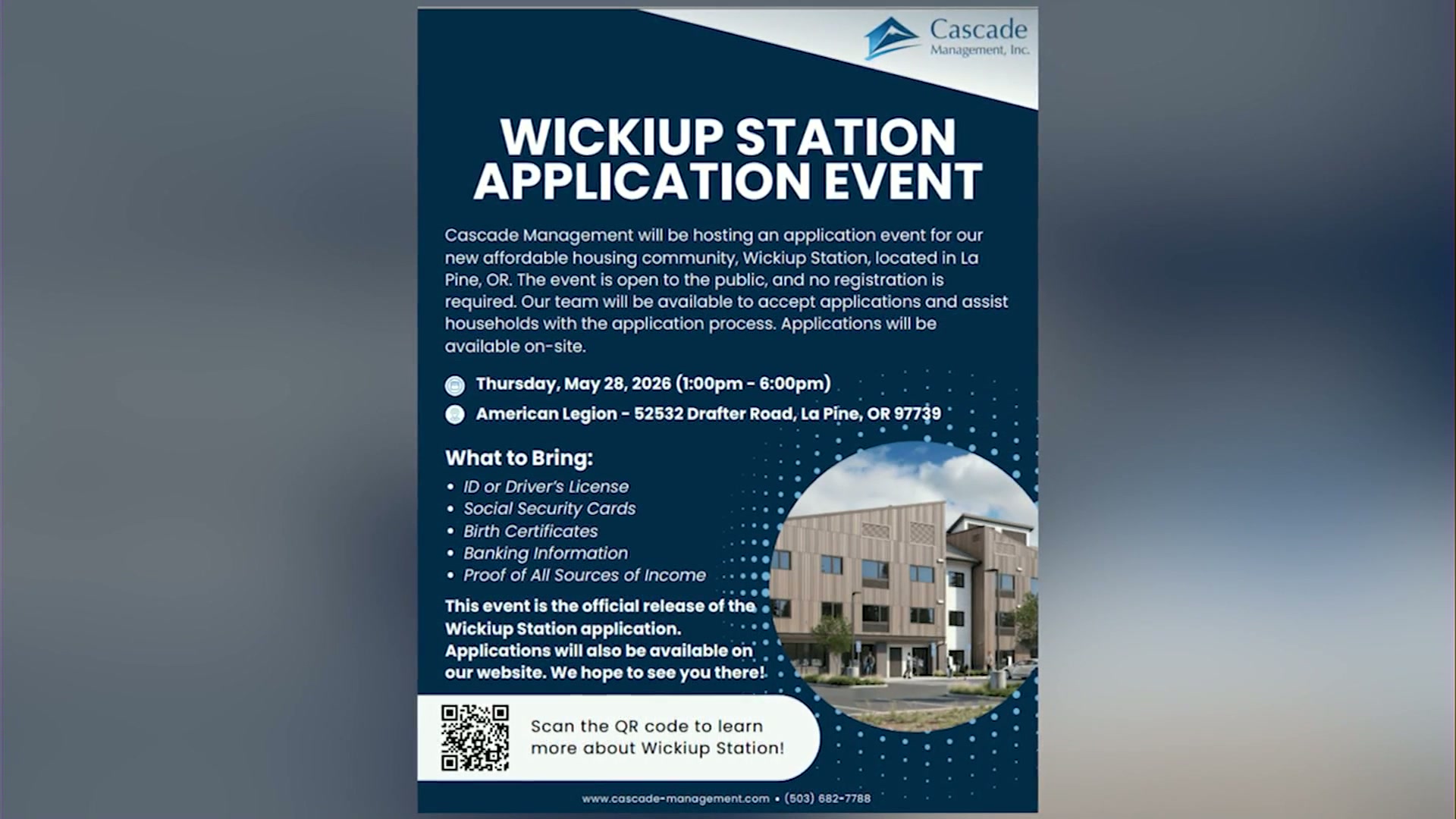 New affordable housing community in La Pine to open applications
