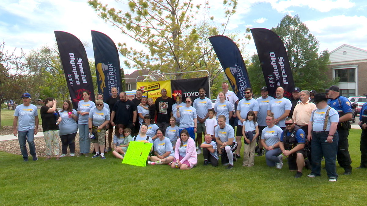 Torch Run comes through Pocatello