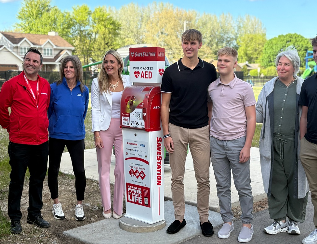 A Franklin teen given a second chance in life is sharing his story to make sure his community is prepared to take action.