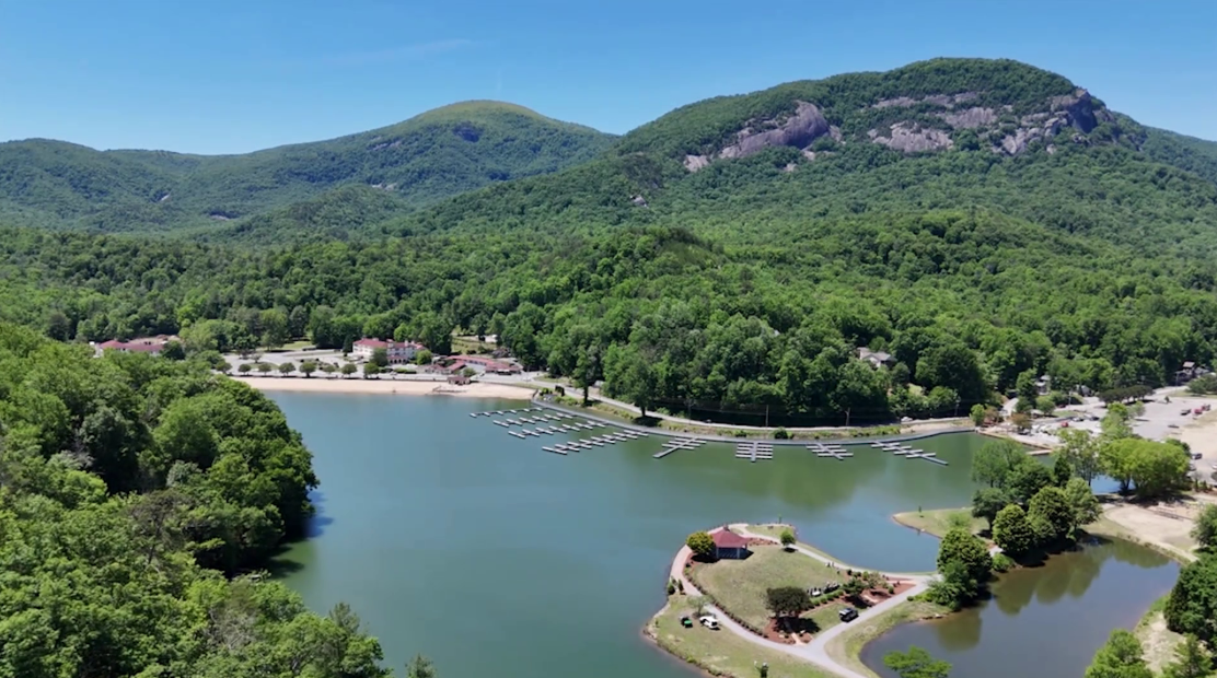 An iconic western North Carolina lake is back open after being closed for more than a year and a half.