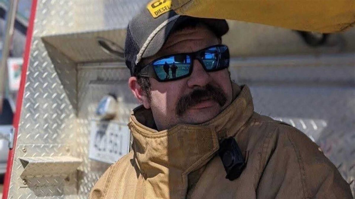 Morrill Firefighter Andrew Cross