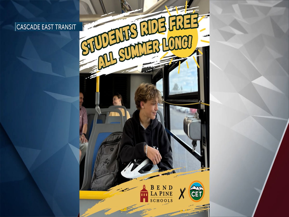 Cascades East Transit and Bend schools partner for free student bus passes this summer
